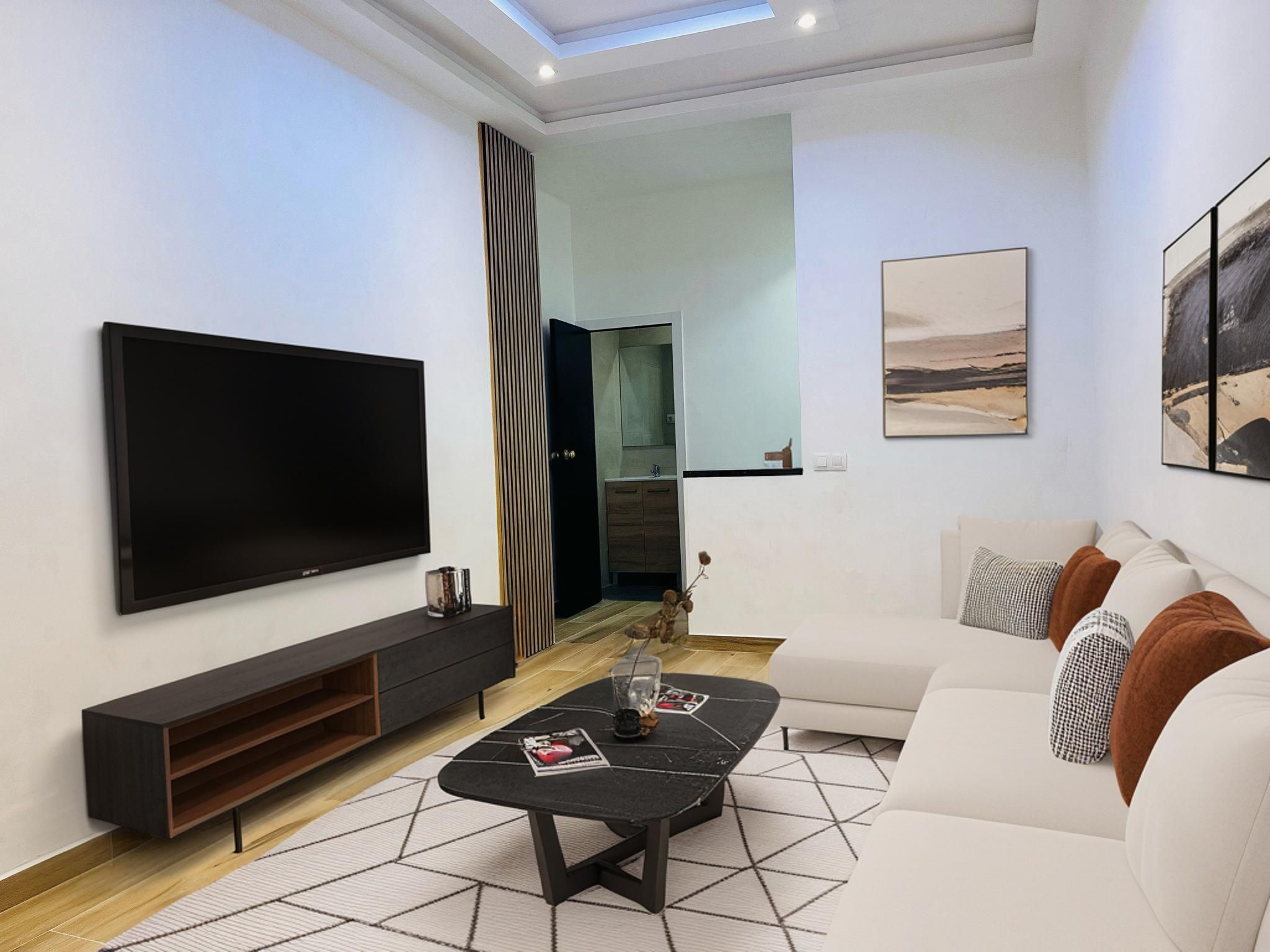 Sala de estar de Loft en venta en  Barcelona Capital