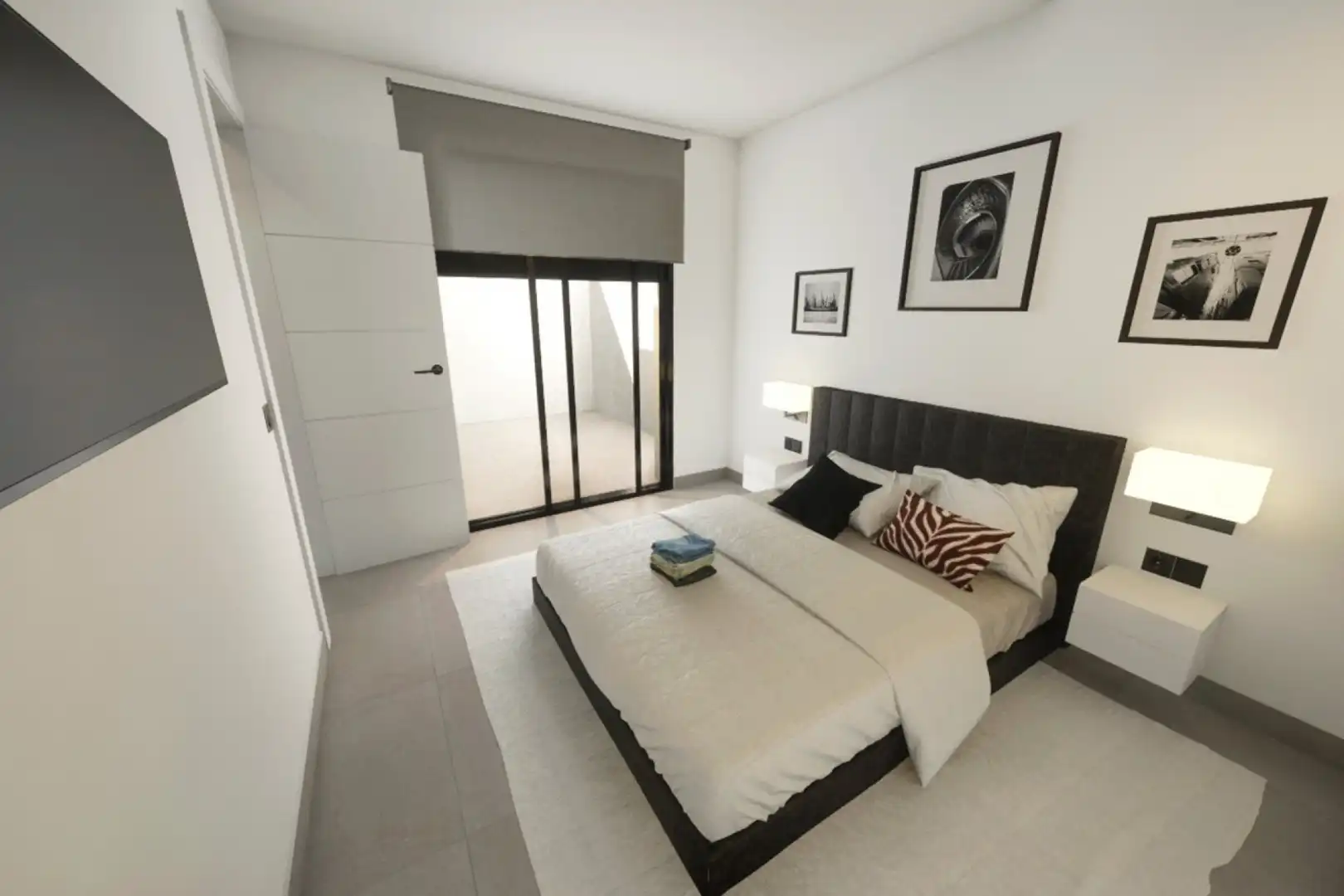 Dormitori de Casa o xalet en venda en Los Alcázares amb Aire condicionat, Jardí privat i Terrassa