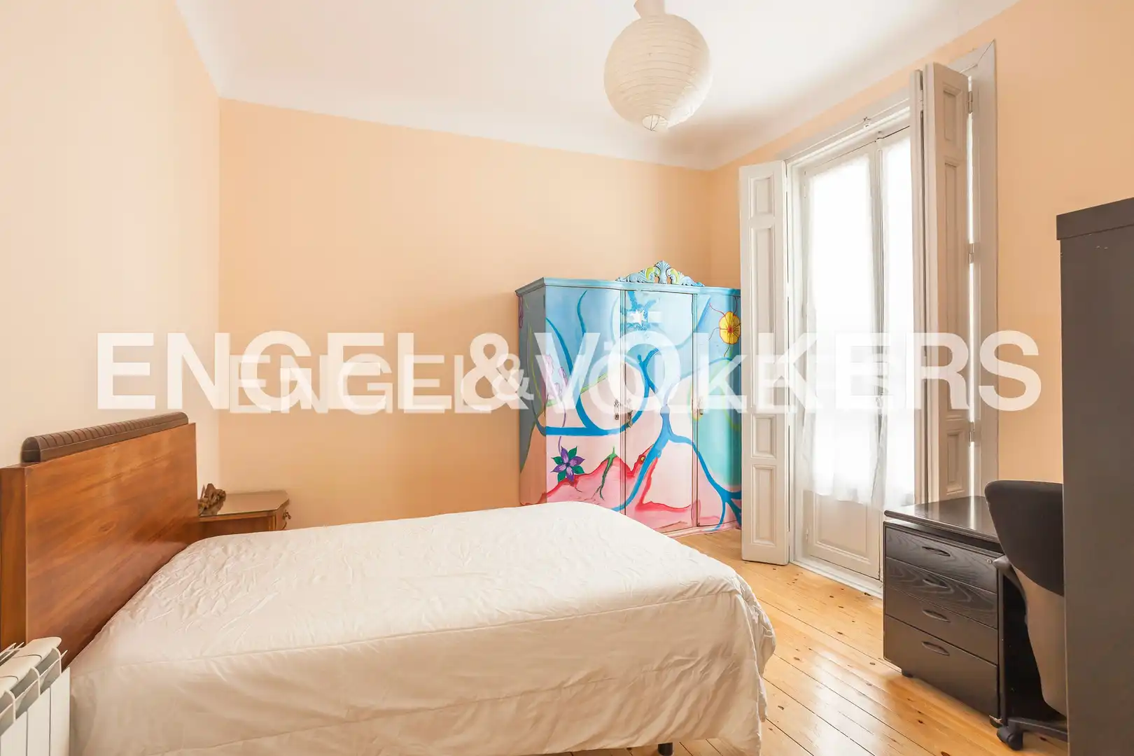 Bedroom of Flat for sale in Madrid  with Heating and Balcony