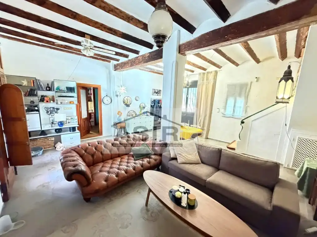 Sala de estar de Casa o chalet en venta en Alzira con Terraza y Piscina