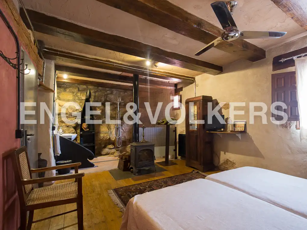 Habitación de Casa o chalet en venta en Enguera con Aire acondicionado, Calefacción y Jardín privado