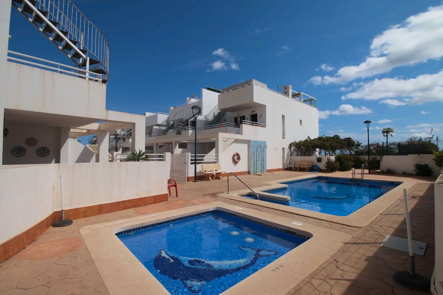 Piscina de Apartamento en venta en Cuevas del Almanzora con Aire acondicionado, Calefacción y Terraza