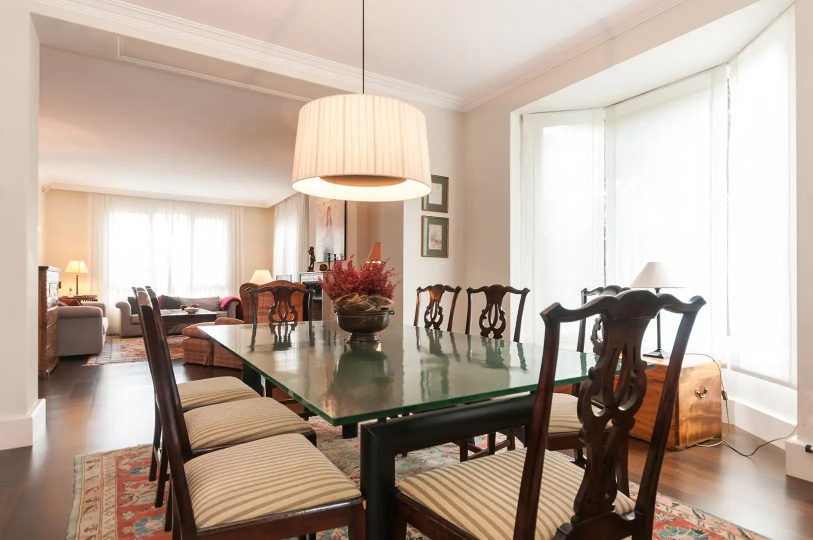 Dining room of Houses for rent in Sant Just Desvern  with Air Conditioner, Heating and Terrace