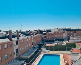 Exterior view of Flat for sale in Las Ventas de Retamosa  with Air Conditioner, Terrace and Balcony