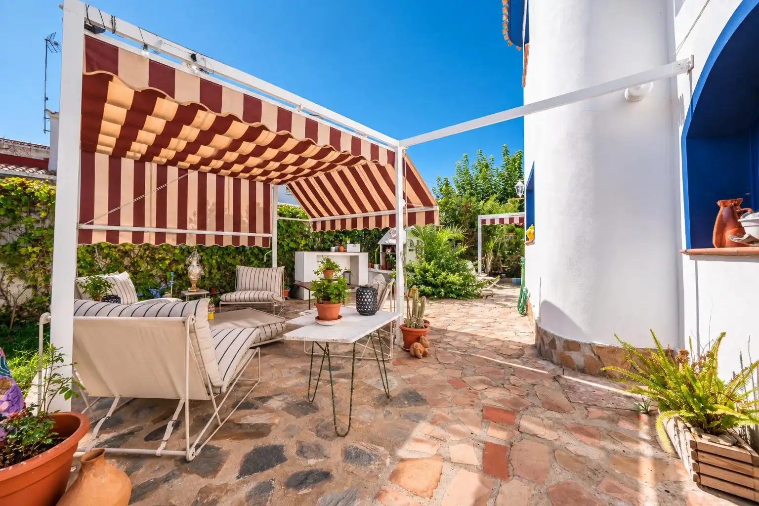 Terraza de Casa o chalet en venta en Dénia con Jardín privado, Terraza y Jacuzzi