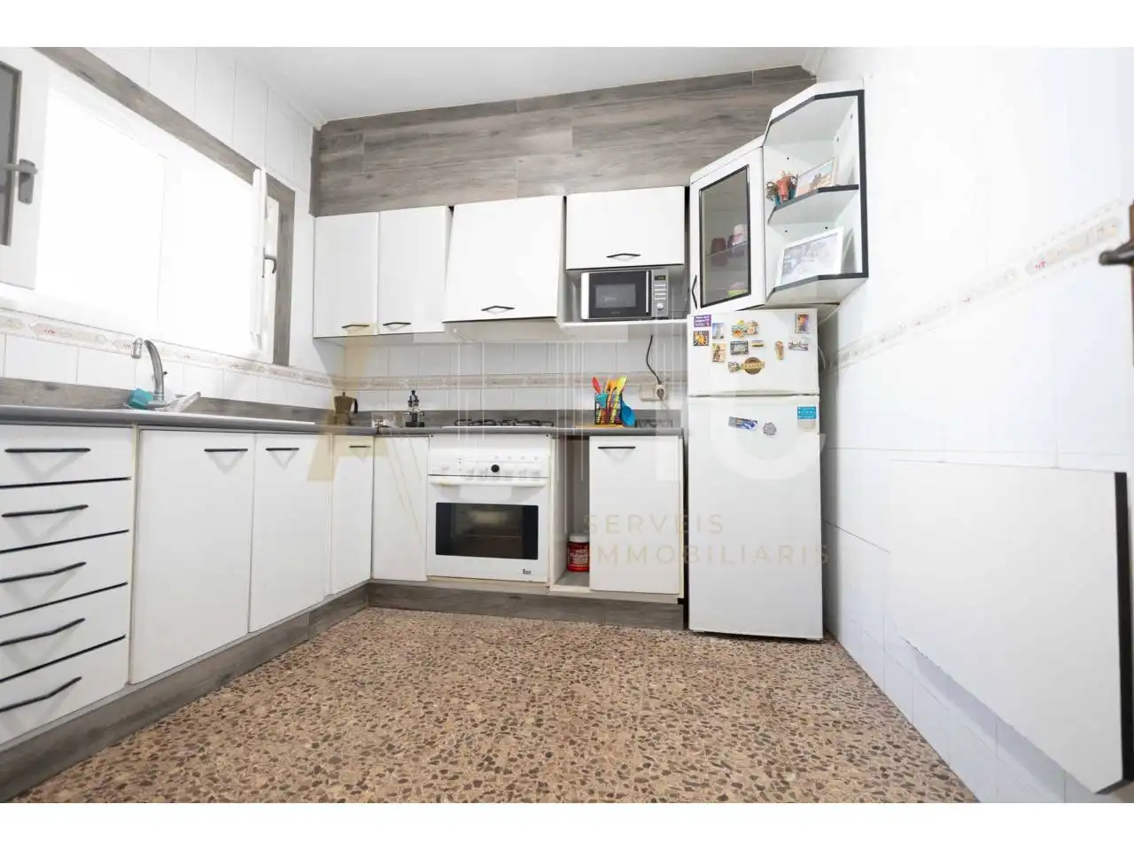 Cuina de Casa o xalet en venda en Sabadell amb Calefacció, Terrassa i Traster
