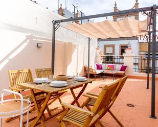 Terrace of Attic for sale in  Sevilla Capital  with Air Conditioner, Parquet flooring and Terrace