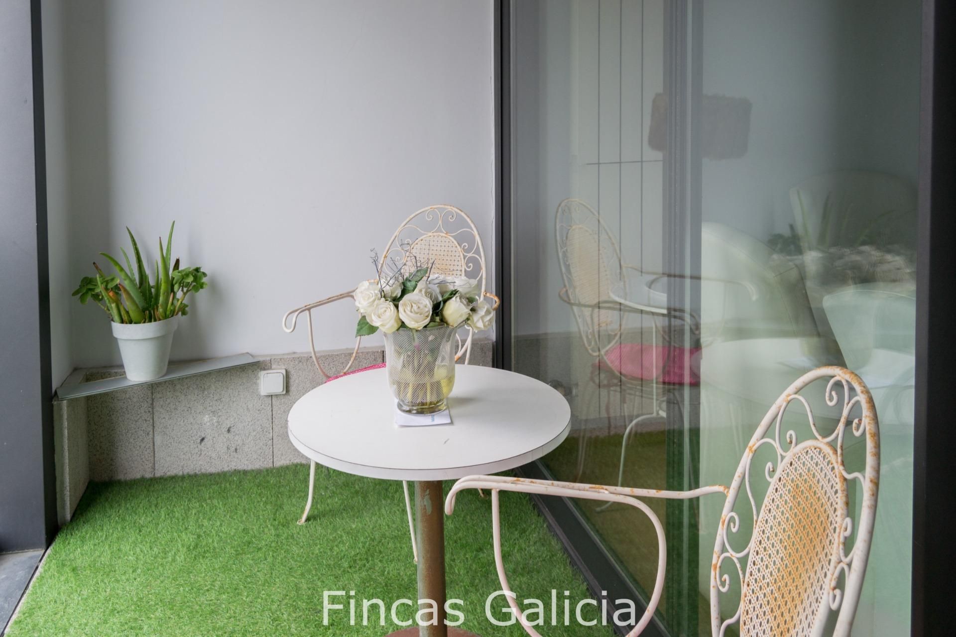 Terrace of Apartment for sale in A Coruña Capital   with Heating, Terrace and Community pool