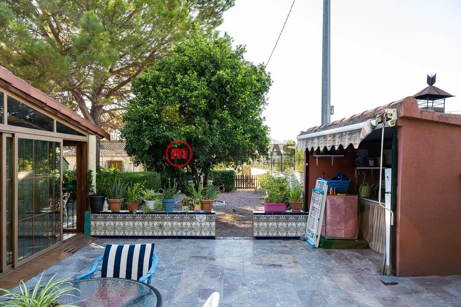 Garden of Houses for sale in Caravaca de la Cruz  with Air Conditioner, Terrace and Swimming Pool