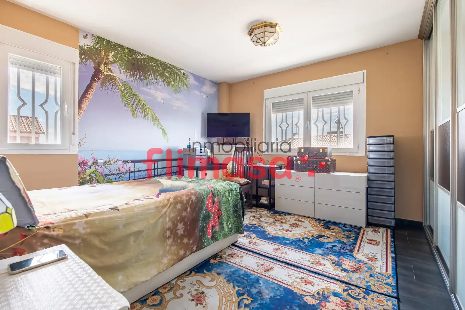 Bedroom of Houses for sale in Villaviciosa de Odón  with Air Conditioner, Heating and Private garden