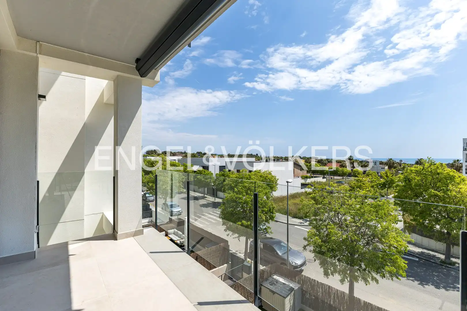 Terrace of Flat for rent in Vilanova i la Geltrú  with Air Conditioner, Heating and Terrace