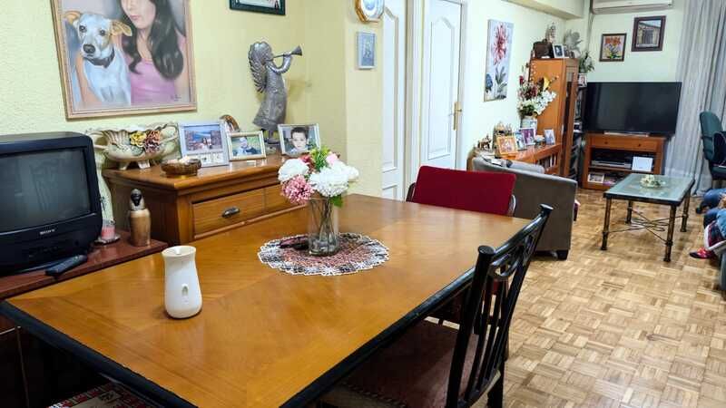 Dining room of Flat for sale in  Madrid Capital  with Heating