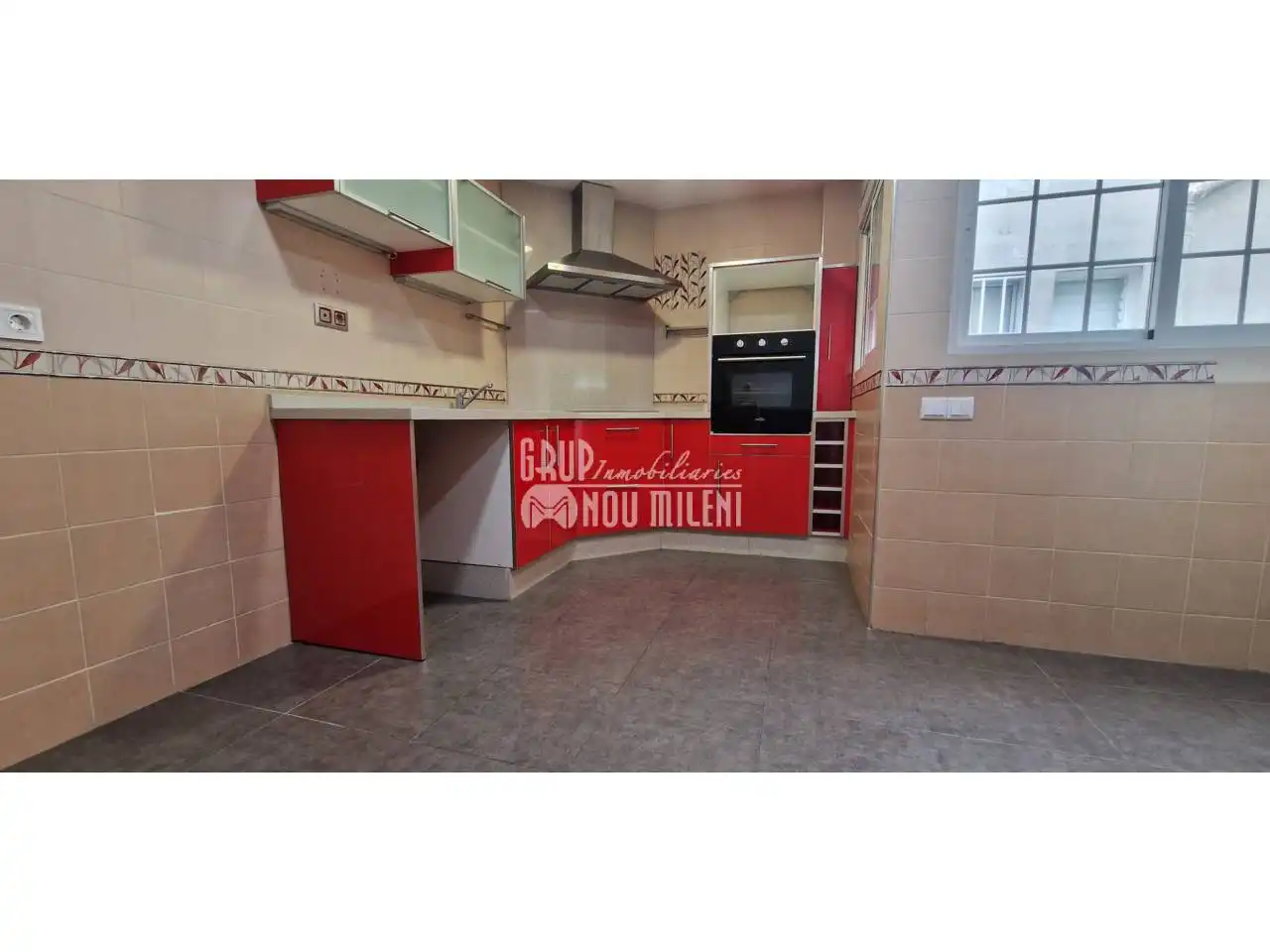 Cocina de Piso de alquiler en Benifaió con Balcón