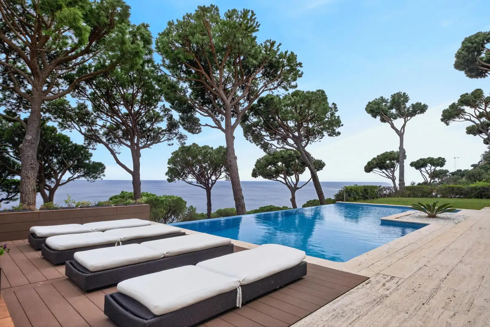 Terraza de Casa o chalet en venta en Sant Feliu de Guíxols con Aire acondicionado, Jardín privado y Parquet