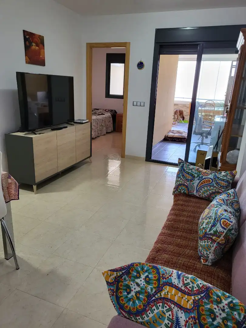 Sala de estar de Piso en venta en Vícar con Aire acondicionado, Calefacción y Terraza
