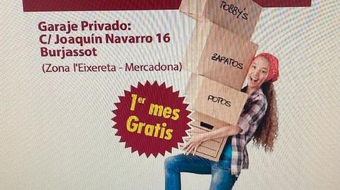 Foto 2 de Traster de lloguer a Carrer de Joaquin Navarro, 16, L'Eixereta, Valencia