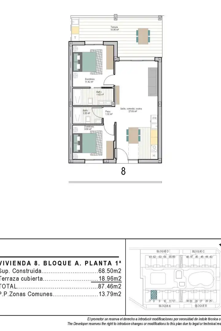 Apartment for sale in San Cayetano, imagen 22