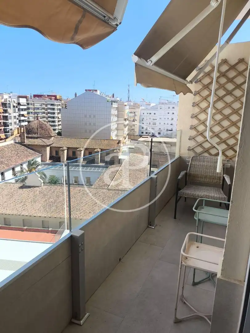Terraza de Piso de alquiler en Valencia con Aire acondicionado, Terraza y Trastero