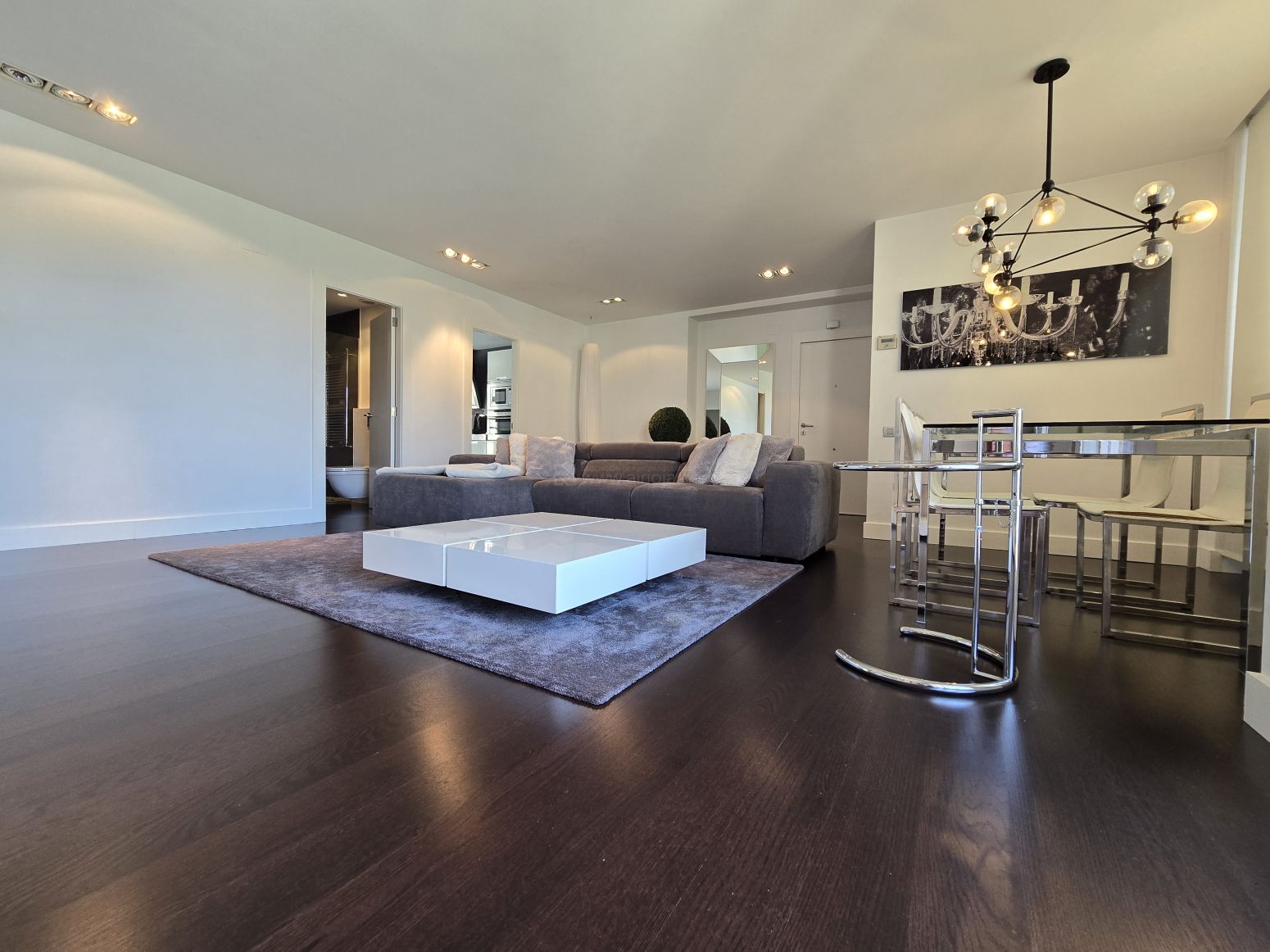 Living room of Flat for sale in  Logroño  with Heating, Private garden and Storage room