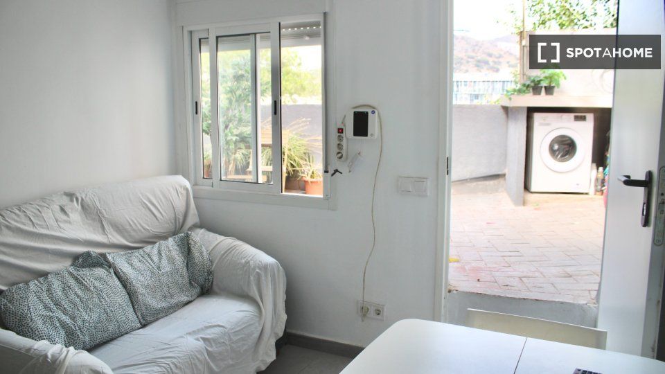 Bedroom of Flat to rent in  Barcelona Capital  with Air Conditioner, Heating and Furnished