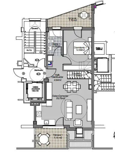 Dúplex en venta en Barakaldo  con Calefacción, Terraza y Trastero