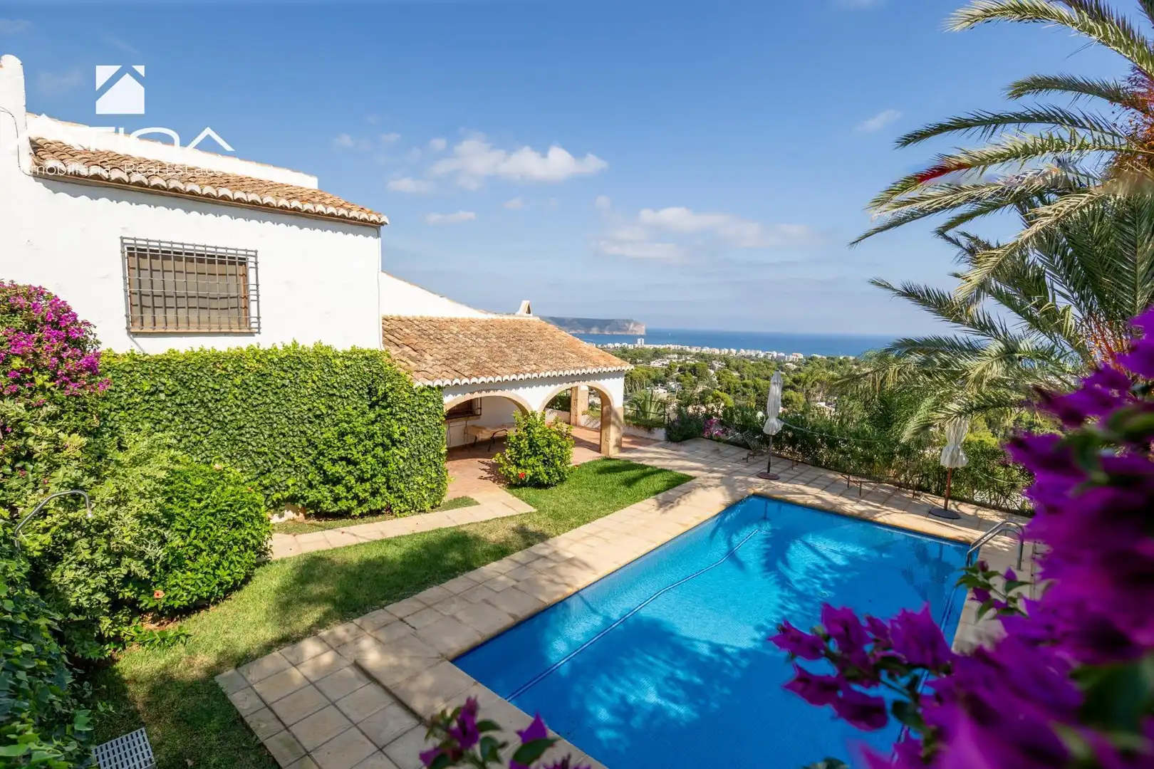 Garden of Houses for sale in Jávea / Xàbia  with Heating, Private garden and Terrace