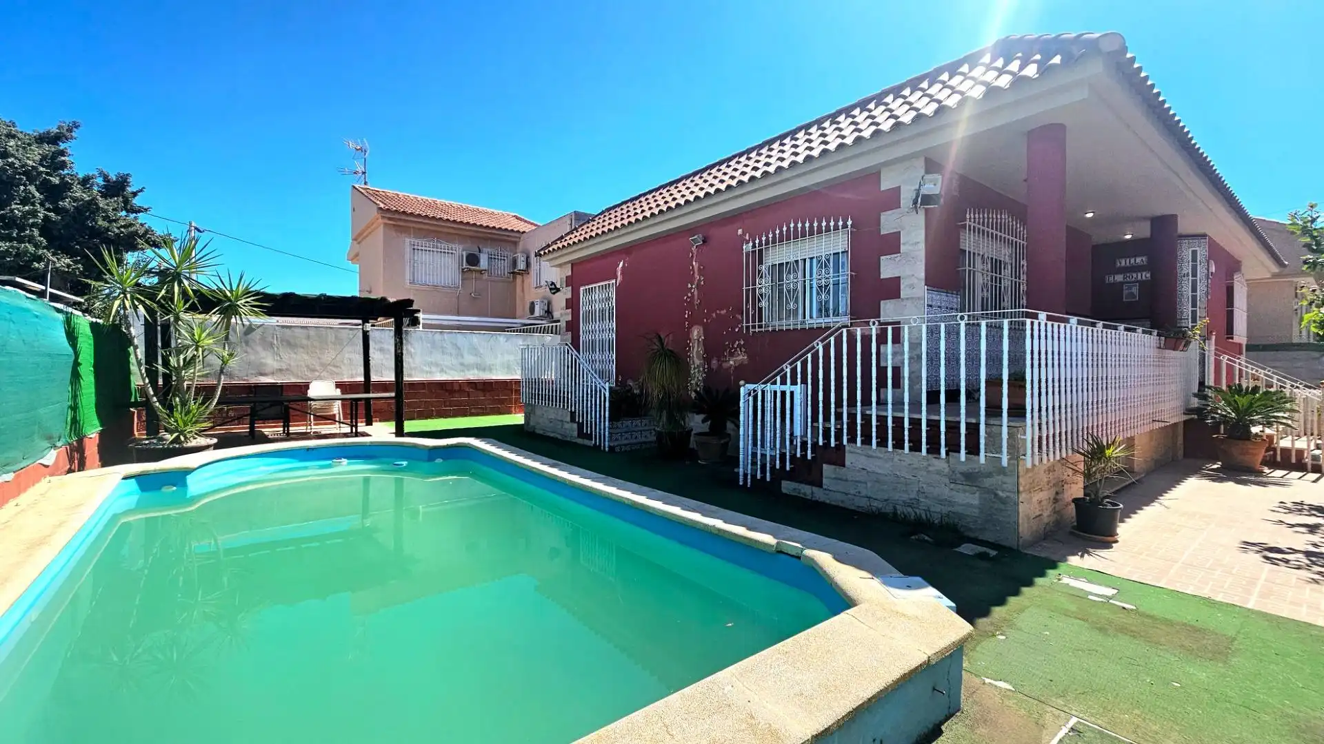 Piscina de Casa o chalet en venta en Cartagena con Aire acondicionado, Jardín privado y Piscina