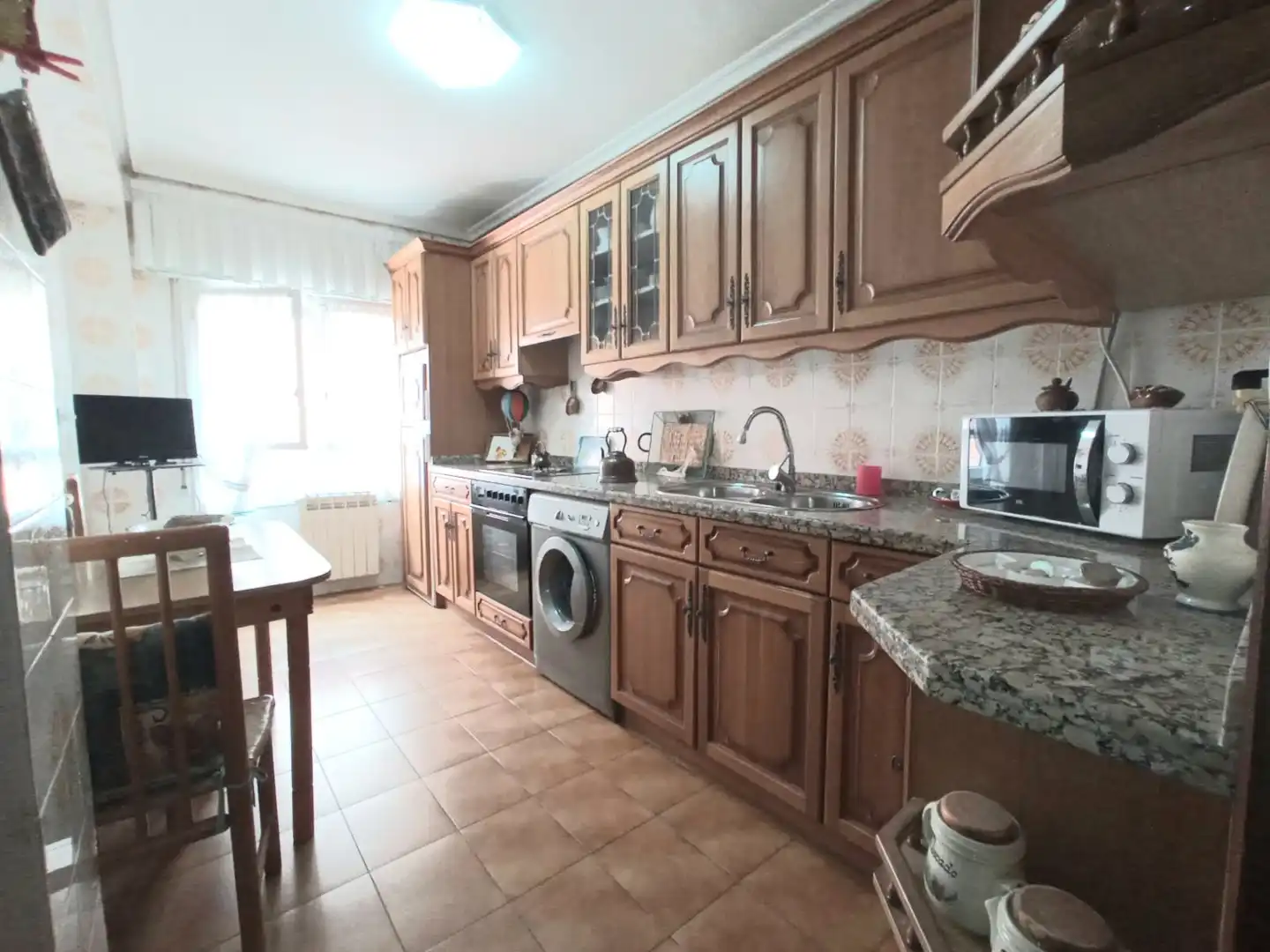 Kitchen of Flat for sale in Burgos  with Heating and Terrace
