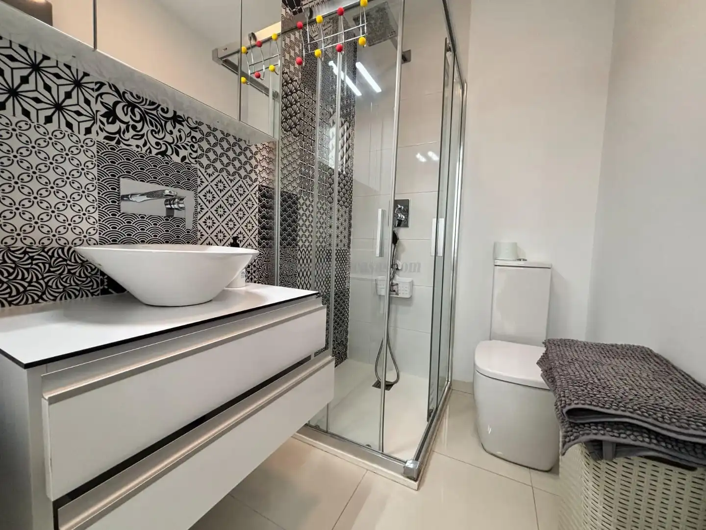 Bany de Apartament en venda en Pilar de la Horadada amb Aire condicionat, Calefacció i Moblat