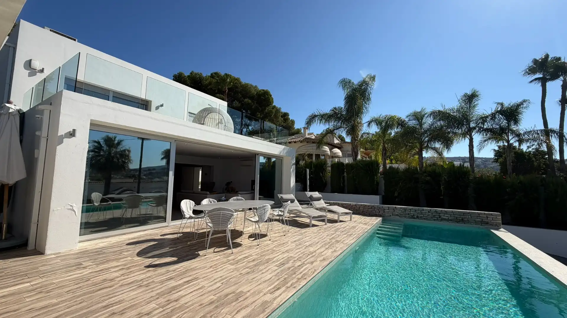 Terrace of Houses for sale in Moraira  with Air Conditioner, Heating and Private garden