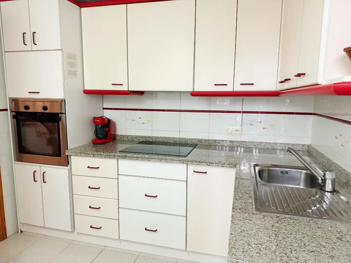 Kitchen of Apartments for rent in El Campello  with Air Conditioner, Private garden and Terrace