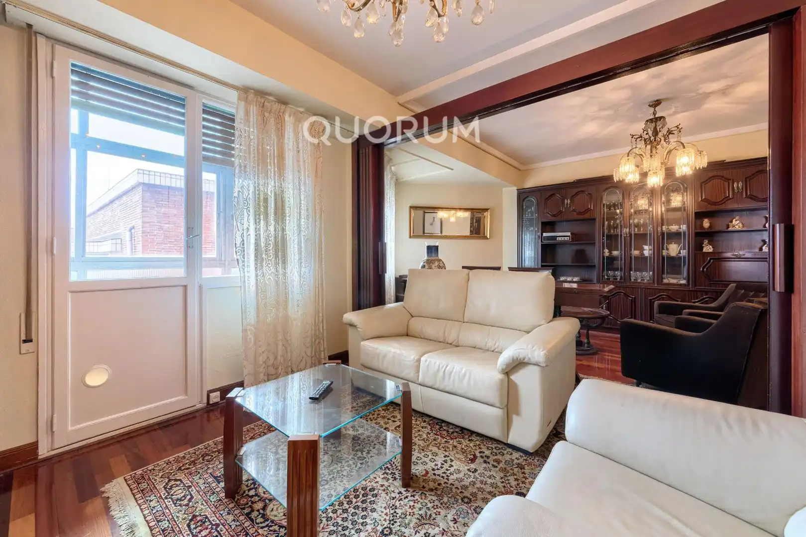 Wohnzimmer von Wohnung zum Verkauf in Basauri  mit Heizung, Möbliert und Balkon
