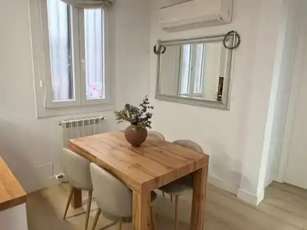 Dining room of Flat for sale in  Madrid Capital  with Air Conditioner
