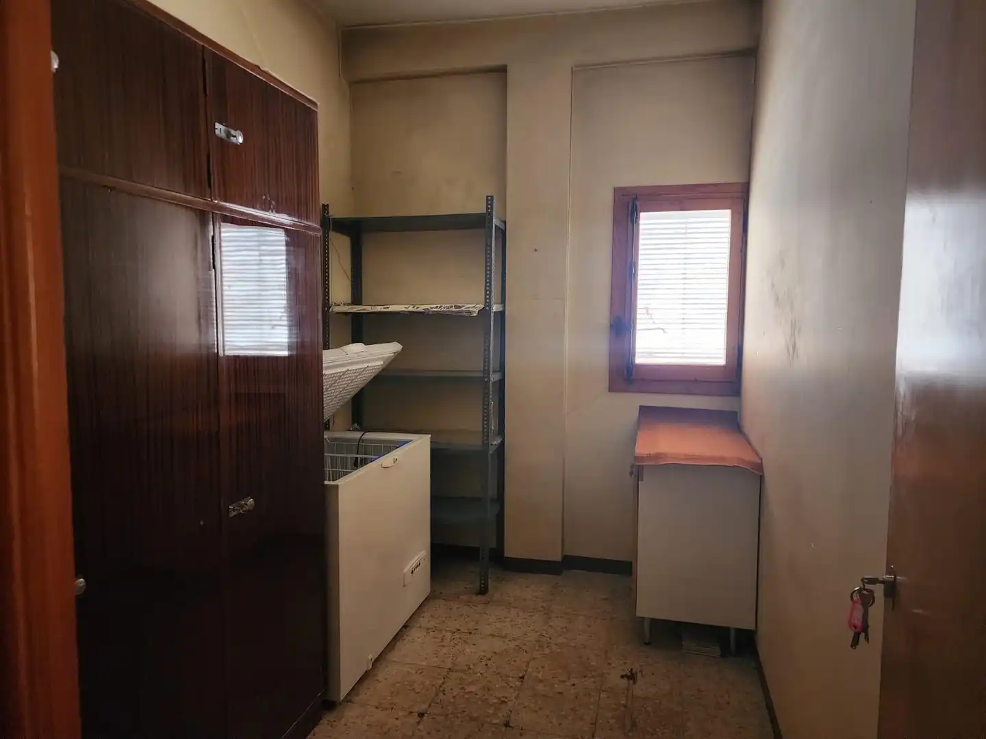 Kitchen of Flat for sale in Jaca  with Terrace, Storage room and Furnished