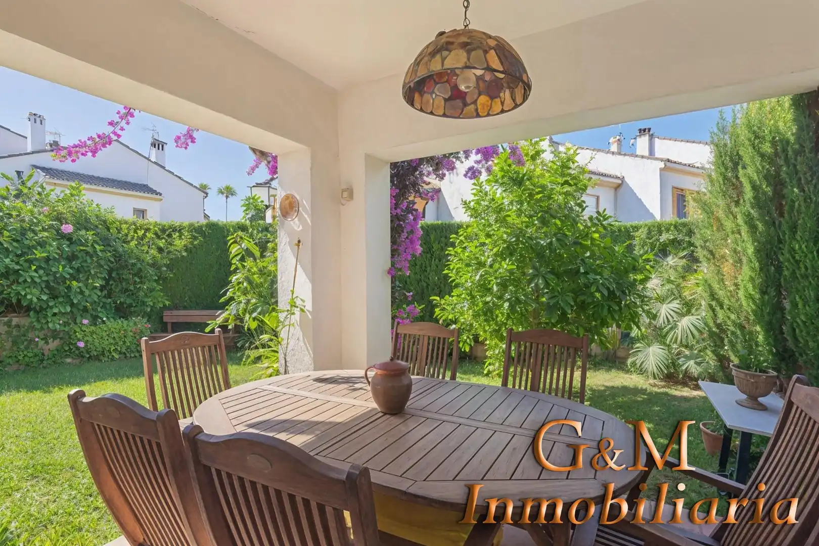 Jardín de Casa adosada en venta en Estepona con Jardín privado, Terraza y Balcón