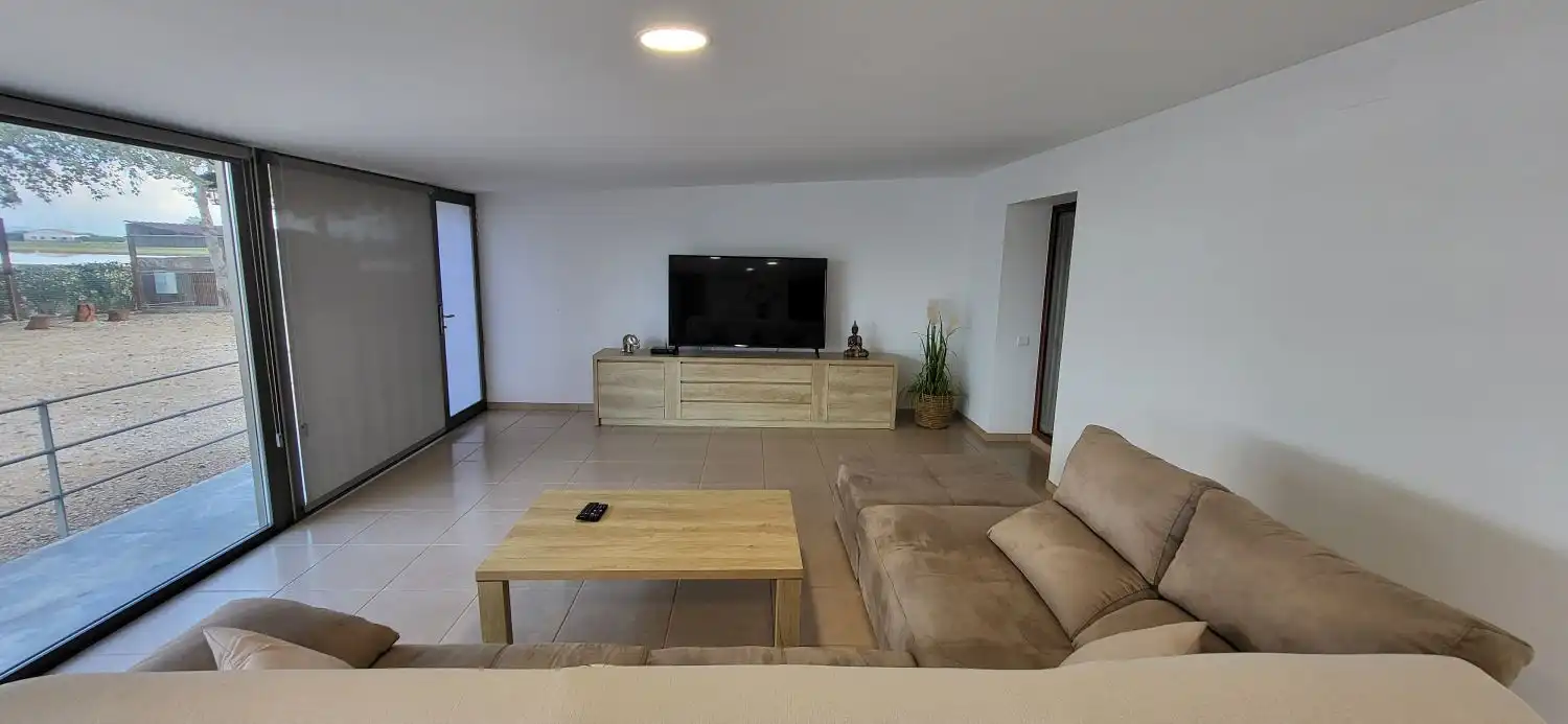 Wohnzimmer von Haus oder Chalet zum Verkauf in Deltebre mit Klimaanlage und Abstellraum