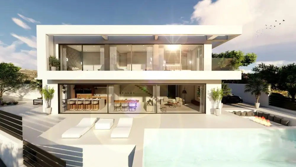 Villa mit Pool zum Verkauf in Pueblo Acantilado - Lanuza, imagen 5