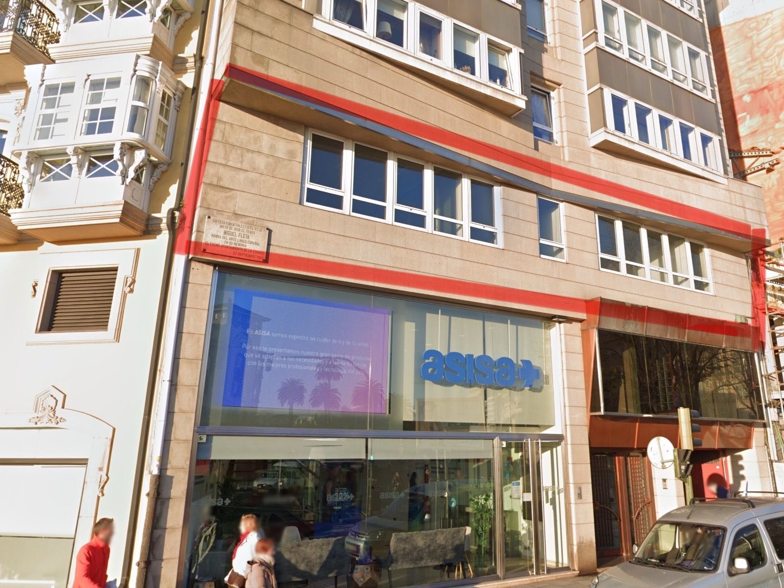 Vista exterior de Local en venda en A Coruña Capital  amb Aire condicionat i Alarma