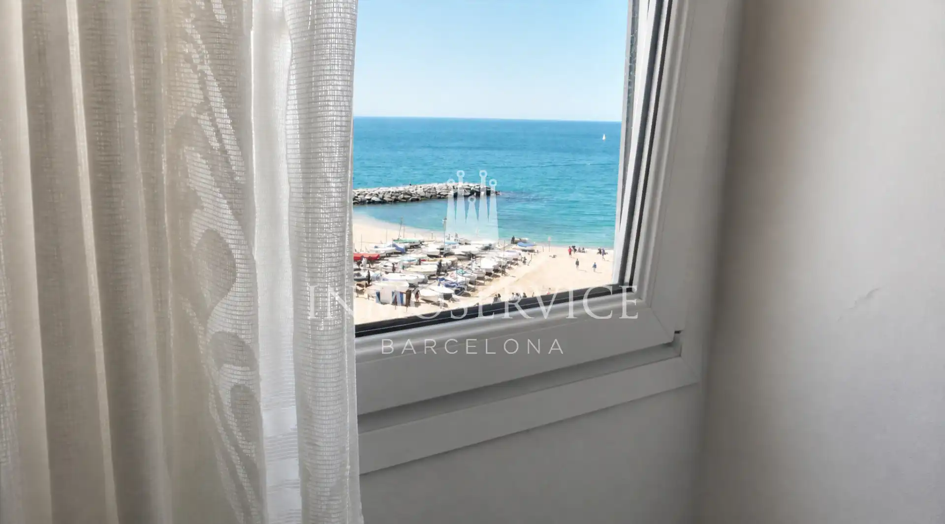 Dormitori de Apartament en venda en Calonge i Sant Antoni amb Calefacció, Terrassa i Moblat