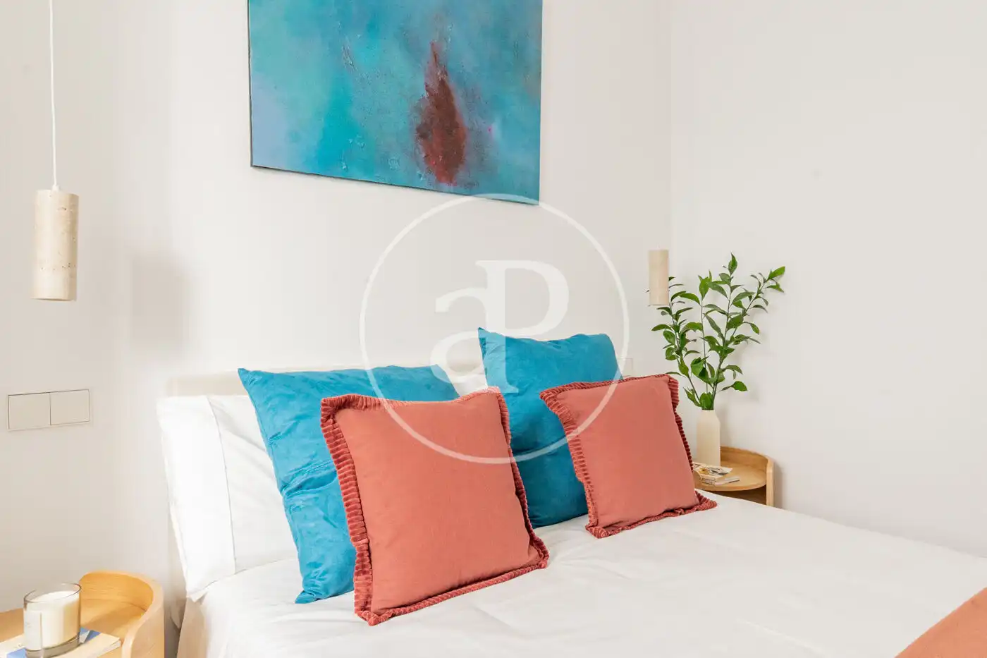 Schlafzimmer von Wohnung zum Verkauf in Madrid mit Klimaanlage, Heizung und Möbliert