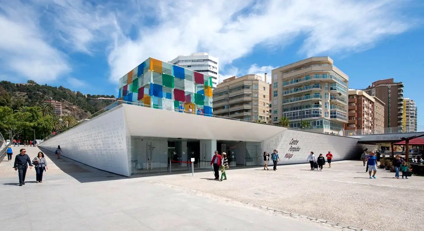 Vista exterior de Pis en venda en Málaga amb Aire condicionat i Terrassa