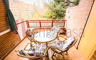 Terrace of Flat to rent in  Madrid Capital  with Air Conditioner, Heating and Terrace