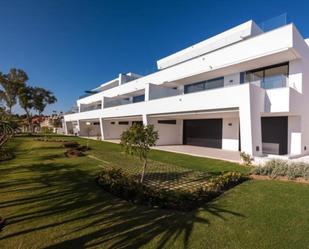 Exterior view of Planta baja for sale in Marbella  with Air Conditioner, Terrace and Swimming Pool