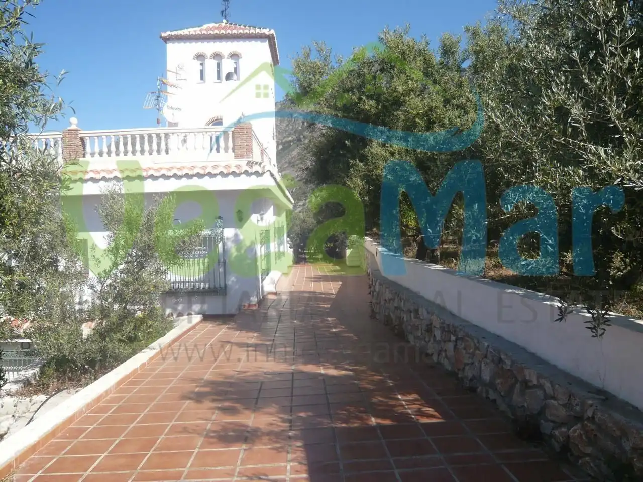 Vista exterior de Finca rústica en venta en Otívar