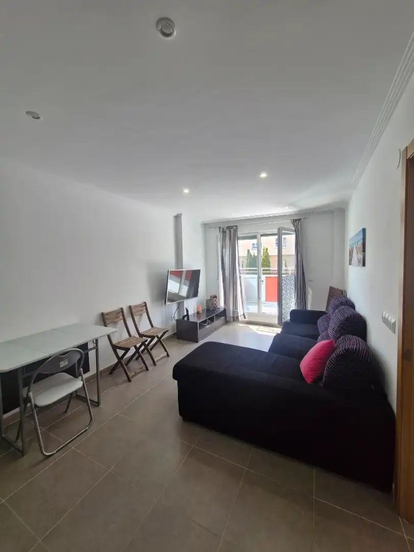 Wohnzimmer von Wohnung zum Verkauf in Foz mit Heizung, Terrasse und Abstellraum