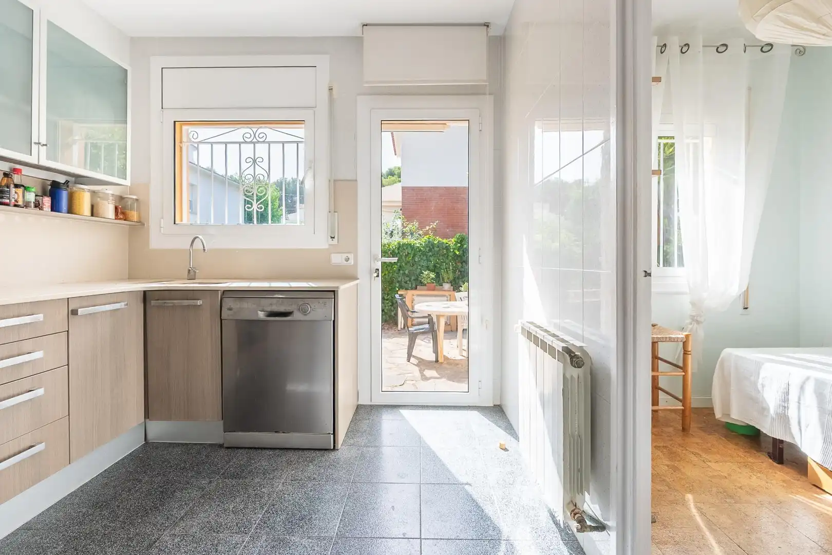 Kitchen of Houses for sale in Cunit  with Heating, Private garden and Swimming Pool