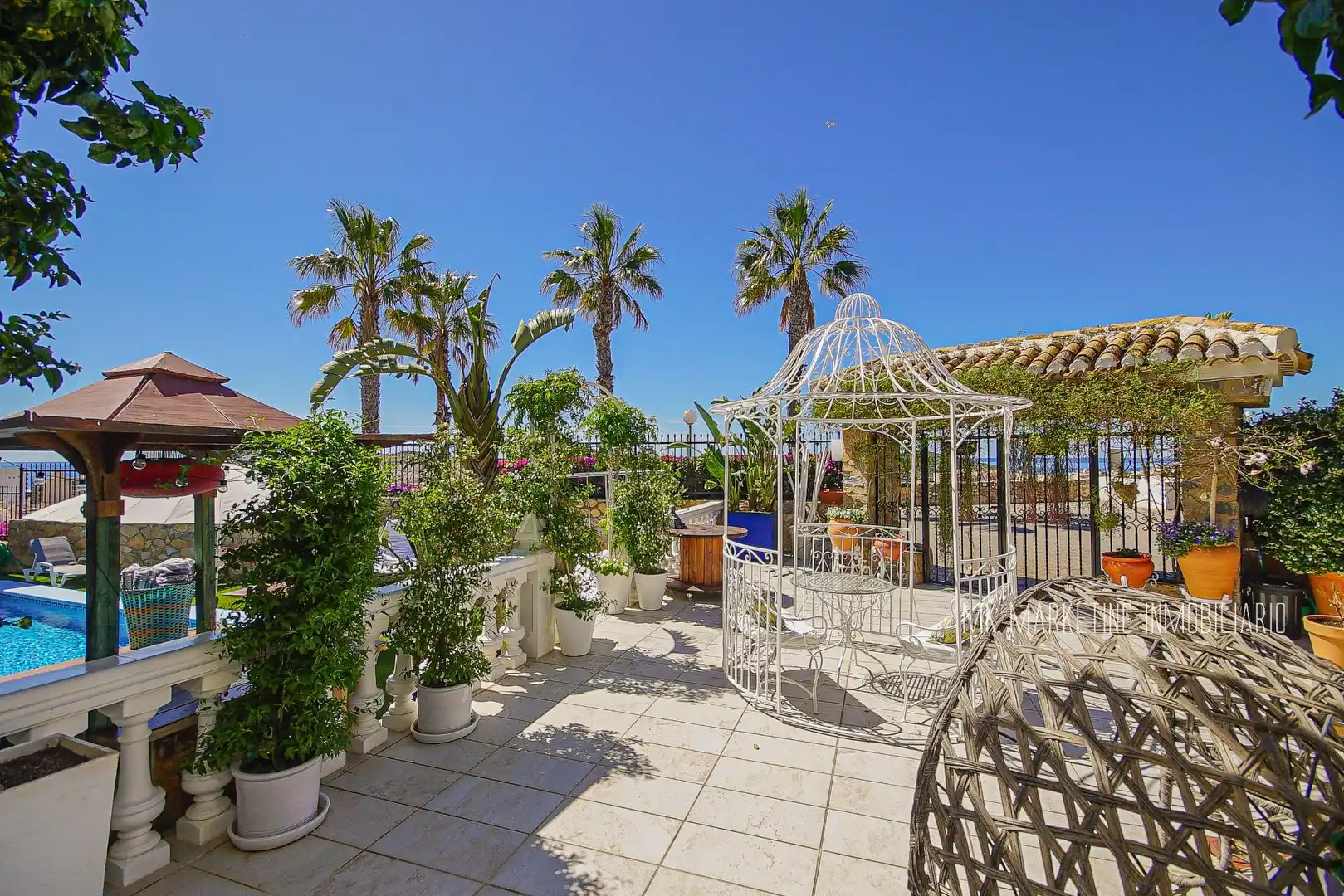 Terraza de Casa o chalet en venta en Mazarrón con Calefacción, Jardín privado y Terraza