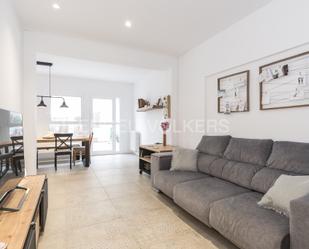 Sala d'estar de Apartament en venda en Vilanova i la Geltrú amb Aire condicionat i Terrassa