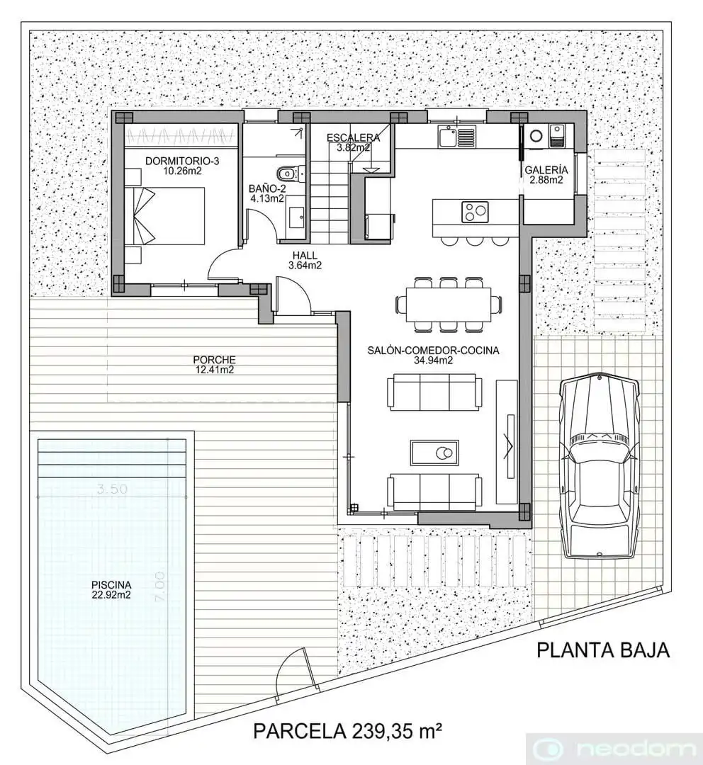 Casa con piscina en venta en Benijófar, imagen 4