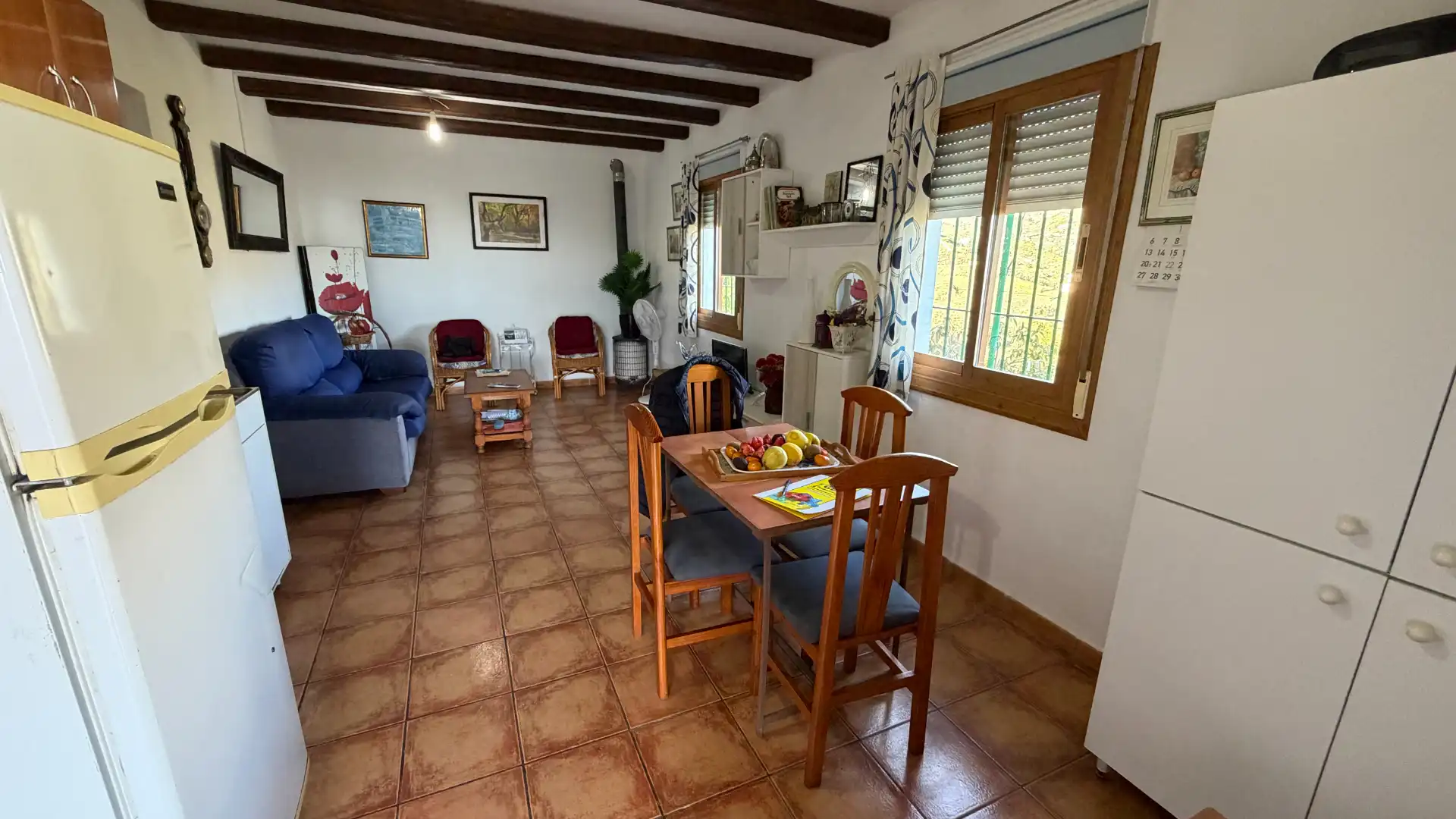 Esszimmer von Country house zum Verkauf in Torrox mit Terrasse, Möbliert und Waschmaschine